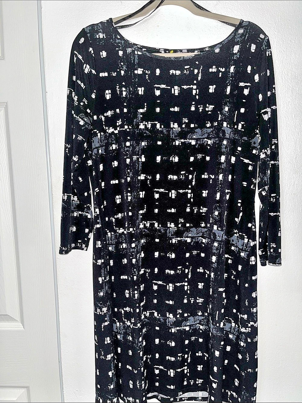 Ivanka TRUMP Abstract Print Midi Dress